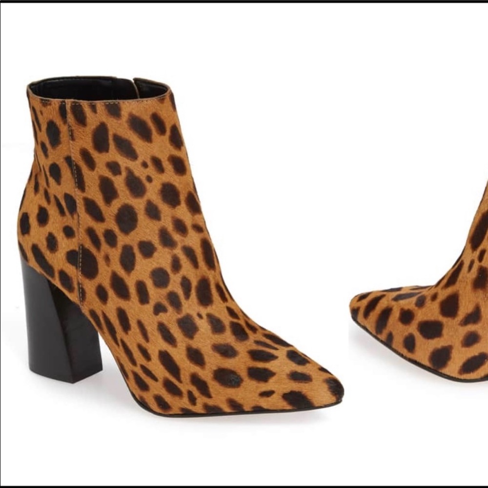 Vince Camuto Thelmin Cheetah booties